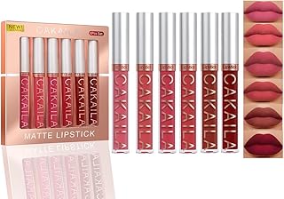 Beautishop 6 pieces red lipstick lipstick shiny lip lipsticks set of makeup for women, matt lipstick 24 hours lips long duration long -term 24 hours original (01).. DIAYTAR NIGERIA: Where shopping is affordable, selection is vast, and delivery is always reliable.