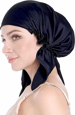 Silk night hat Bonnet with darling 100 % silk for hair.. DIAYTAR NIGERIA delivers what you want at prices you'll love, all within 5-8 days nationwide.
