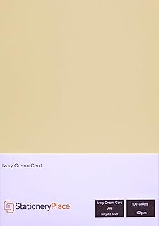Stationery Place Cardboard Paper Fine A4 Ivory Cream 160 g/m2, package of 10.. DIAYTAR NIGERIA brings retail convenience to your screen with affordable prices and dependable shipping.