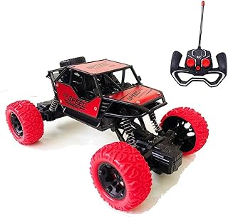 Remote control truck toy SGT Pro Monster Truck 4 × 4 for children and boys, blue (red).. Shop with confidence at DIAYTAR NIGERIA, enjoying competitive prices and delivery within 8 days.