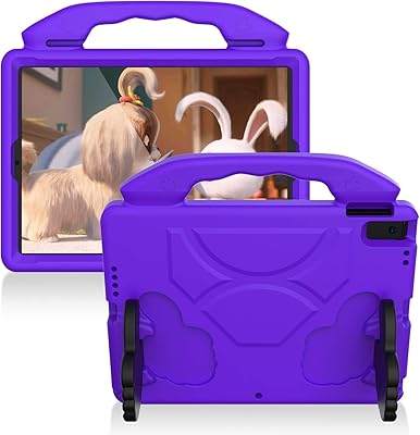Growtray shell compatible with Huawei Matepad 10.4 2020/2022, light and non -toxic shell in Eva Antichoc with handle and crutch for Matepad 10.4 2020/2022 (Violet).. DIAYTAR NIGERIA puts thousands of products at your fingertips with affordable prices and delivery within a week.