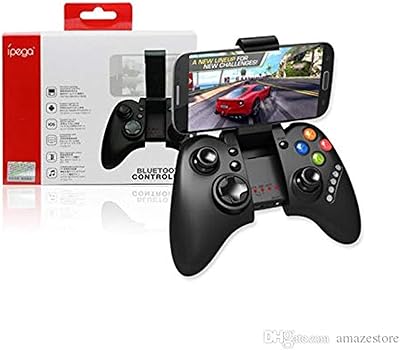 Bluetooth controller IPEGA PG-9021 for Android and iOS, black devices.. Shop the future with DIAYTAR NIGERIA - thousands of products, unbeatable prices, delivery within a week.