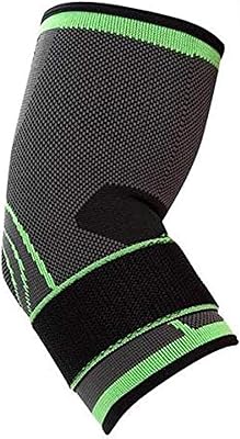 Elbow compression sleeve with adjustable strap - for tendinitis, arthritis, tennis, golf, basketball, baseball, football, golf, weightlifting.. DIAYTAR NIGERIA: Where affordability and variety meet with convenient delivery within 8 days.