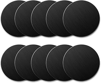 Soldot 10 Pieces Magnetic Telephone Support For Car Disks in sheet metal, universal iron magnetic car support (round).. Unlock endless possibilities with DIAYTAR NIGERIA's affordable marketplace and reliable delivery service.
