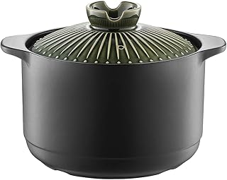 Ceramic pot with direct fire chi prussia 42 liters green.. From tech to toiletries, DIAYTAR Nigeria delivers without delay.