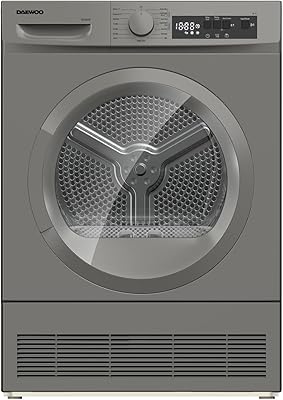 Daewoo dryer - 8 kg - Gray - DCD -8S15P - Warranty one year.. Experience shopping freedom with DIAYTAR NIGERIA's comprehensive platform and reliable shipping service.