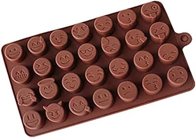 Emoji Smiley Face silicone pastry pan for cake decoration, freezing in gum, kitchen utensil for cooking sugar paste and cookie pastry.. Your ideal shopping companion, DIAYTAR NIGERIA offers unmatched variety with delivery within a week.