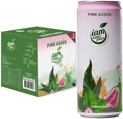 Exotic pink guava juice I am superjuice, without added sugar, 330 ml x 4 (package of 4).. DIAYTAR NIGERIA provides endless shopping possibilities with affordable prices and prompt delivery service.
