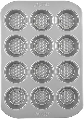 Deep muffin mold, 12 pieces, carbon steel, gray, prestige pr57127.. Discover a world of affordable shopping with DIAYTAR NIGERIA's vast marketplace delivered to you in days.