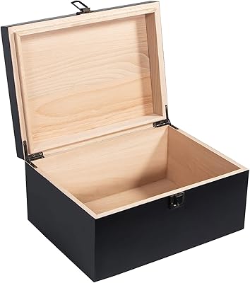 Detot Large wooden souvenir box, ancient decorative box handmade in black wood with lock for jewelry storage, gifts and interior decoration, black, 10.6 x 7.9 x 5.1 inches.. Nigeria's e-commerce leader delivers unmatched variety and value to your doorstep in just 5-8 days.