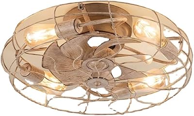 Reversible ceiling fan with light, fully variable remote control, 3 -color LED lighting, 3 expenses, closed fan, crystal crown, children's suspension with practical fan.. The best online shopping experience in Nigeria — DIAYTAR delivers it all.