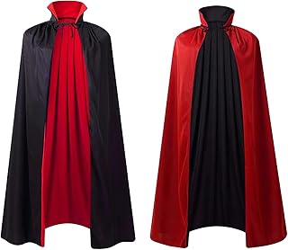 Reversible hooded masquerade with hood, black and red.. Embrace the convenience of DIAYTAR NIGERIA with thousands of products at your fingertips, delivered nationwide.