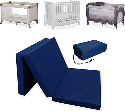 Classic folding folding mattress in Mother Nour, blue, 120 x 60 x 6 cm.. Embrace the convenience of DIAYTAR NIGERIA with thousands of products at your fingertips, delivered nationwide.
