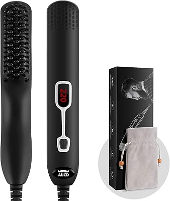 Newza smoothing miles smoothing men - Advanced professional electric brush to smooth the beard of men, portable, anti -burial, 6 adjustable temperatures and LCD screen, improved version 2022.. DIAYTAR NIGERIA: Where value shopping meets reliable 5-8 day delivery across the nation.
