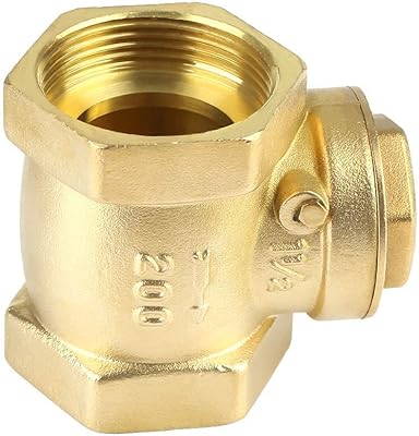 -Standard brass anti-return valve with female thread DN40 232PSI to prevent water reflux 1 piece.. DIAYTAR NIGERIA: Where shopping is easy, prices are low, and delivery is just days away.
