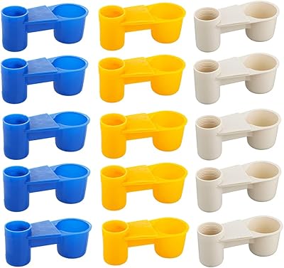 15 pieces of Bird Manager Plastic Water Cup for soda and pigeon.. Shop smart and save with DIAYTAR NIGERIA's extensive product range and 5-8 day delivery guarantee.