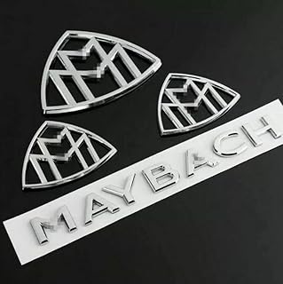 Badge of trunk and wing emblem Mouse Maybach for Mercedes Benz Class S, 4 rooms.. Need something fast? Order it now from DIAYTAR Nigeria.