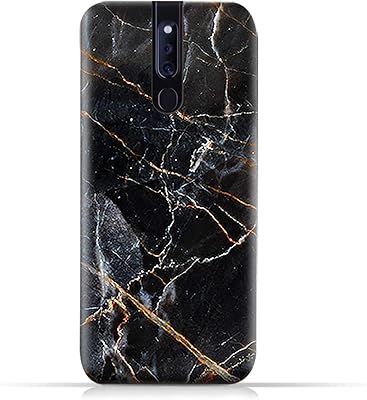 Silicone and polyurethane protective cover with AMC Design heat with dark gray and gold marble pattern for Oppo F11 Pro.. Experience the future of online shopping with DIAYTAR NIGERIA's extensive product range and competitive pricing.