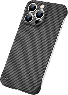 Ivy shell in carbon fiber without frame for iPhone 14 pro, carbon fiber - black.. DIAYTAR NIGERIA: Making quality products accessible to all Nigerians at affordable prices.
