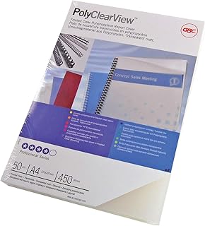 Gbc binding covers, 350 microns, a4, transparent mat, package of 100, ib.. DIAYTAR NIGERIA: Your gateway to affordable online retail with reliable delivery within the week.