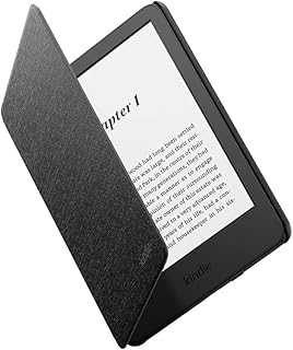 Fabric cover for Kindle (11th generation, version 2022 - Not suitable for Kindle Paperwhite or Kindle Oasis) - Color: Black.. DIAYTAR NIGERIA: Where shopping dreams become reality with budget-friendly prices and prompt delivery.