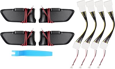 Power T Compatible with LED lighting for Toyota Corolla 2020-2023 / Corolla Cross 2022 2023, interior door handle, interior decorative light, 4 rooms, blue (is not suitable for corolla xse apex 2022).. Experience shopping without stress at DIAYTAR NIGERIA's comprehensive and budget-friendly platform.