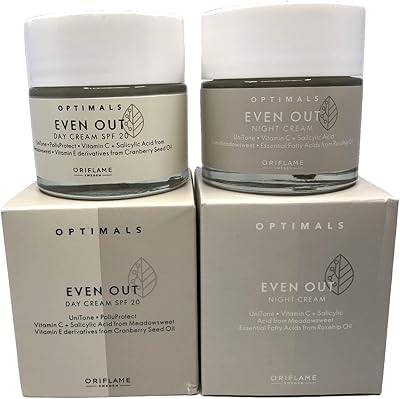 Oriflame Optimals Even Out Day Cream SPF20 + Night cream Lot of 2.. Get more, save more — only on DIAYTAR Nigeria.