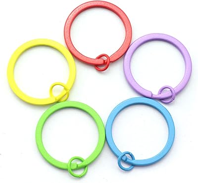 50 pieces 30mm colored flat keychain metal ring cleaned keychain key holders for the organization of home keys homemade.. Shop everything from A to Z on DIAYTAR Nigeria — delivered nationwide.