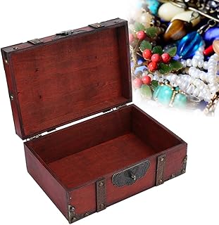 LV jewelry box. Decorative storage in ancient wooden box with lock.. Get what you need, when you need it — DIAYTAR Nigeria delivers fast.