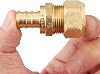 Set of 2 compressors straight brass 1/2 "PEX X 5/8" OD minimum, right connector adapter.. Discover endless shopping possibilities at DIAYTAR NIGERIA, with budget-friendly prices and reliable delivery.