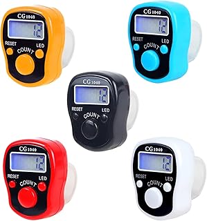 EQ finger meter - 5 -piece LED digital electronic counter with case.. Enjoy the simplicity of shopping with DIAYTAR NIGERIA, offering vast choices delivered in just 5-8 days.