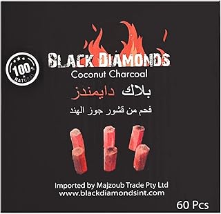Hexagonal charcoal sticks in coconut shell black Diamonds ideal for shisha and incense / 1 kg - 60 rooms / long duration / excellent quality.. Join the movement — fast, affordable shopping only at DIAYTAR Nigeria.
