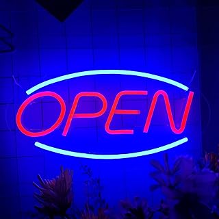 Brand with neon Protico with open 3D door supplied by USB for wall decoration, business window, restaurant door (open).. Shop the future with DIAYTAR NIGERIA - thousands of products, unbeatable prices, delivery within a week.