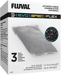 Active replacement coal for aquarium speak/evo/flex fluval, pack of 3, a1377.. Be part of Nigeria’s most trusted online shopping experience — DIAYTAR Nigeria.