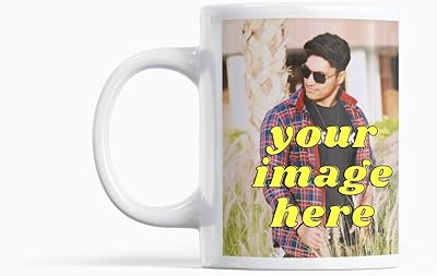 Cup in white ceramic of 11 OZ - Personalized photo printing (your photo, favorite quote, name or slogan).. Shop confidently with DIAYTAR NIGERIA, offering affordable prices and reliable delivery within a week.