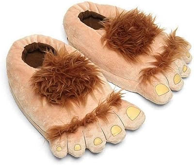 New Monster Winter Floor Big Foot Shoes Bigfoot Creative Winter Hobbit Shoes Warm Hobs Interior feet for adults and children.. DIAYTAR NIGERIA: Where every purchase is affordable and delivery is always within a week.
