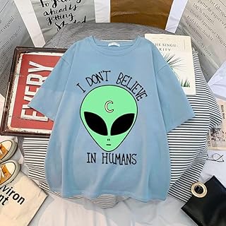 New harajuku gothic women printed space short-sleeved t-shirt summer relaxed fashion t-shirt women with short sleeves (color: 1, size: l).. DIAYTAR NIGERIA: The marketplace that brings affordable products to every Nigerian home in under 8 days.