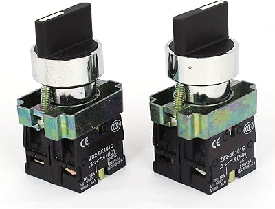 Sourcingmap 2 pcs 2No DPST 3 positions maintained rotary selector 600V 10A.. DIAYTAR NIGERIA: Where online shopping becomes effortless with budget-friendly nationwide delivery.