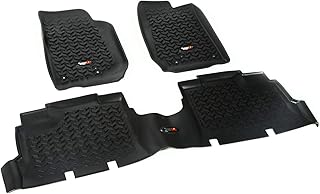 Robust Ridge 12987.04 floor covering, front/rear; Black, 2007-2018 Jeep Wrangler JK 4 DR.. DIAYTAR NIGERIA: Making online shopping accessible with affordable prices and nationwide delivery service.