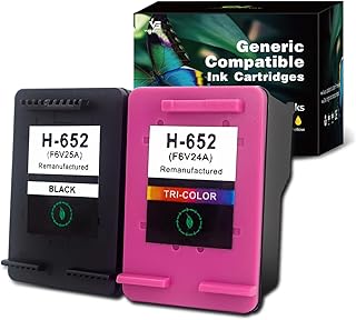 HP 652XL replacement ink cartridge compatible with the deskjet printers 3787, 3789, 3835, 4535 (combined pack).. DIAYTAR NIGERIA: Nigeria's answer to affordable online shopping with reliable 5-8 day delivery guarantee.