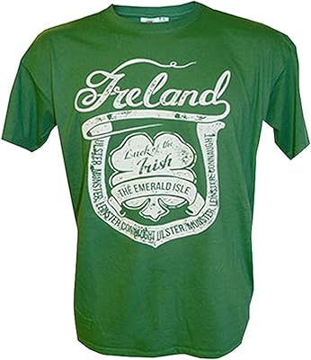 Irish T-shirt for men Clover Luck of the Irish Lucky Clover (Middle).. From daily deals to exclusive products — DIAYTAR Nigeria has you covered.