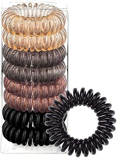 8 pieces of haircuts in spiral elastic phone wire.. The best online shopping experience in Nigeria — DIAYTAR delivers it all.
