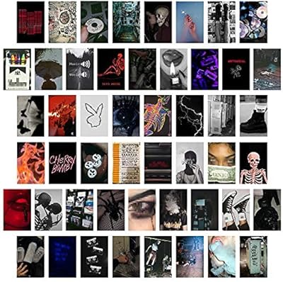 CY2SIDE 50 Image pieces grunge aesthetic sets of 4x6 "collage prints.. No stress, no delays — DIAYTAR Nigeria is your trusted shopping partner.