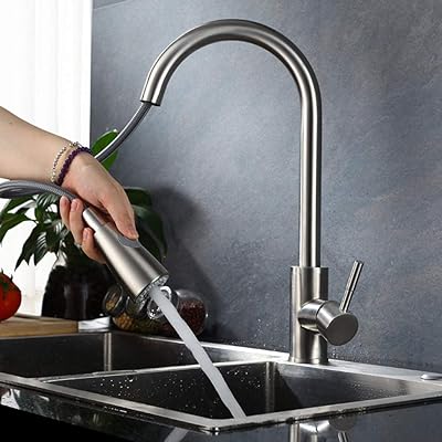 YHSGY Bathroom Sink Taps Extractable Sus304 Stainless steel Kitchen Tap Sus304 Warm and Cold Top Faucet Rotary Kitchen Robinet.. Shop with purpose at DIAYTAR NIGERIA and receive your purchases at unbeatable prices within the week.