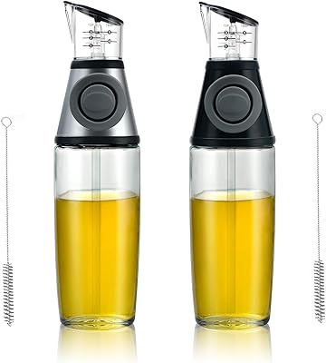Set of 2 bottles distributing olive oil to press vinegar with scale.. DIAYTAR NIGERIA makes quality accessible with our diverse product range and dependable delivery service.