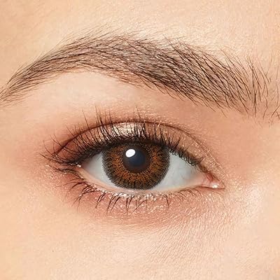 Unisex colorful contact lenses. Cosmetic contact lenses, disposable 12 months only, with box - hazelnut.. No delays, no drama — just fast, affordable shopping with DIAYTAR Nigeria.