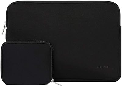 Waterproof bag for laptop with small bag for accessories by mosiso, 13 inch black.. DIAYTAR NIGERIA: Putting quality products within reach of every Nigerian through our affordable marketplace.