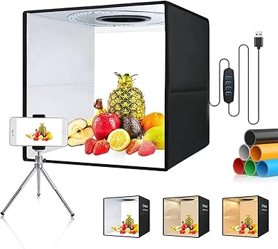 15.75 "40cm Studio Light Box Foldable White Portable With Fabric.. Shop confidently with DIAYTAR NIGERIA, offering affordable prices and reliable delivery within a week.