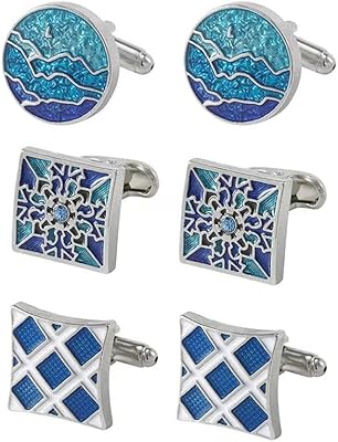 JUMAO Retro shirt cuff buttons, stainless steel shirt cuff buttons, groom wedding shirt cufflinks, unique shirt accessories, friend's gift - 6 rooms, 0.67, steel alloy, alloy.. Shop with purpose at DIAYTAR NIGERIA and receive your purchases at unbeatable prices within the week.