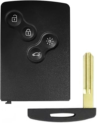 Monobloc intelligent key cover for Renault Megane Laguna Koleos Fluency Scenic Clio Captur, key with blade NSN14.. Shop with purpose at DIAYTAR NIGERIA, where your money goes further and delivery is always prompt.